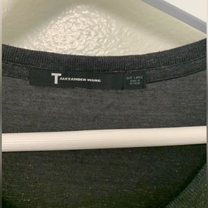 3 black Alexander Wang T-shirts